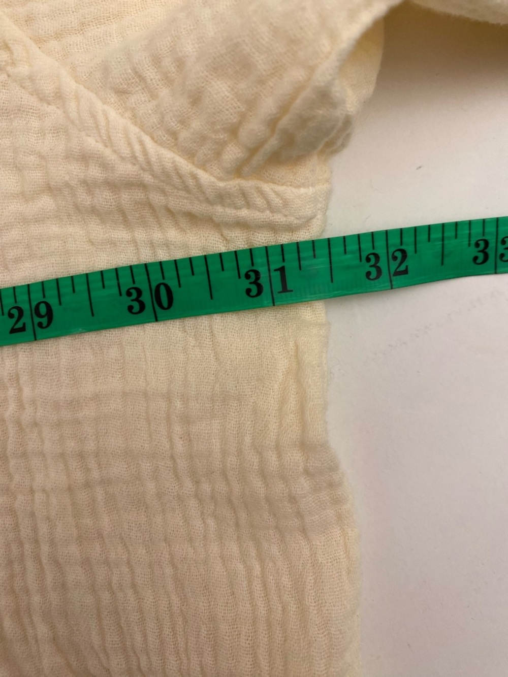 Easel cream-colored, oversized button-down shirt (Size 2X) Ptp 31” - Picture 6 of 7